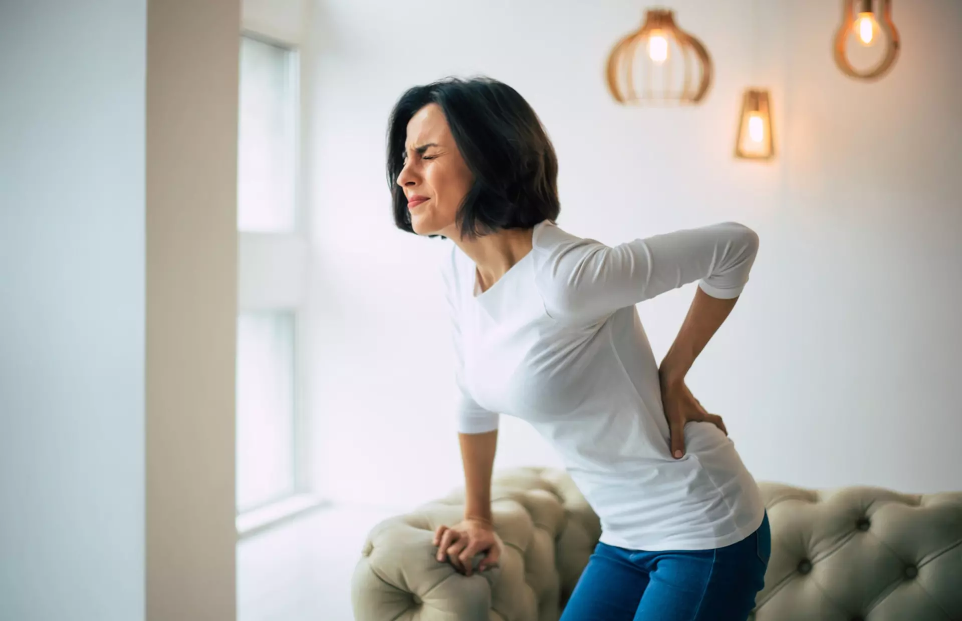 Chiropractor treating patient for neck and back pain