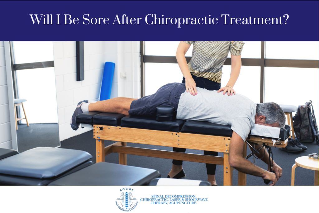 Will I Be Sore After Chiropractic Treatment