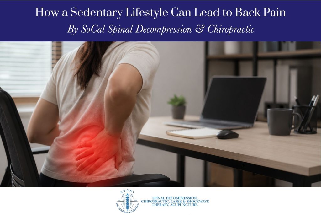How a Sedentary Lifestyle Can Lead to Back Pain